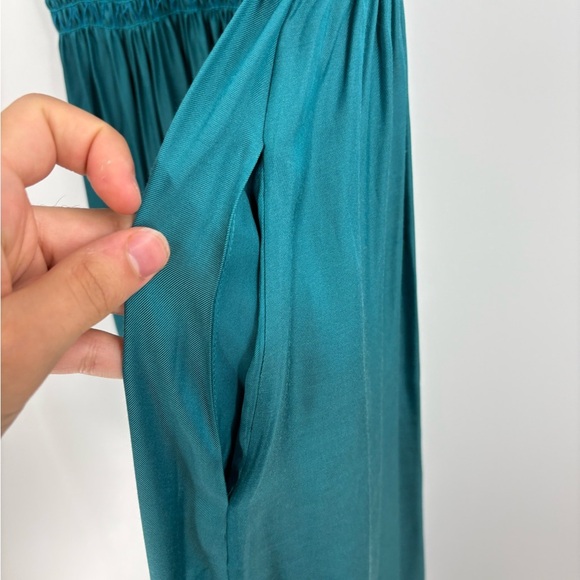 KATE SPADE Silk-blend Twill Smocked-waist Dress In Dark dress size small NWT - Picture 9 of 16